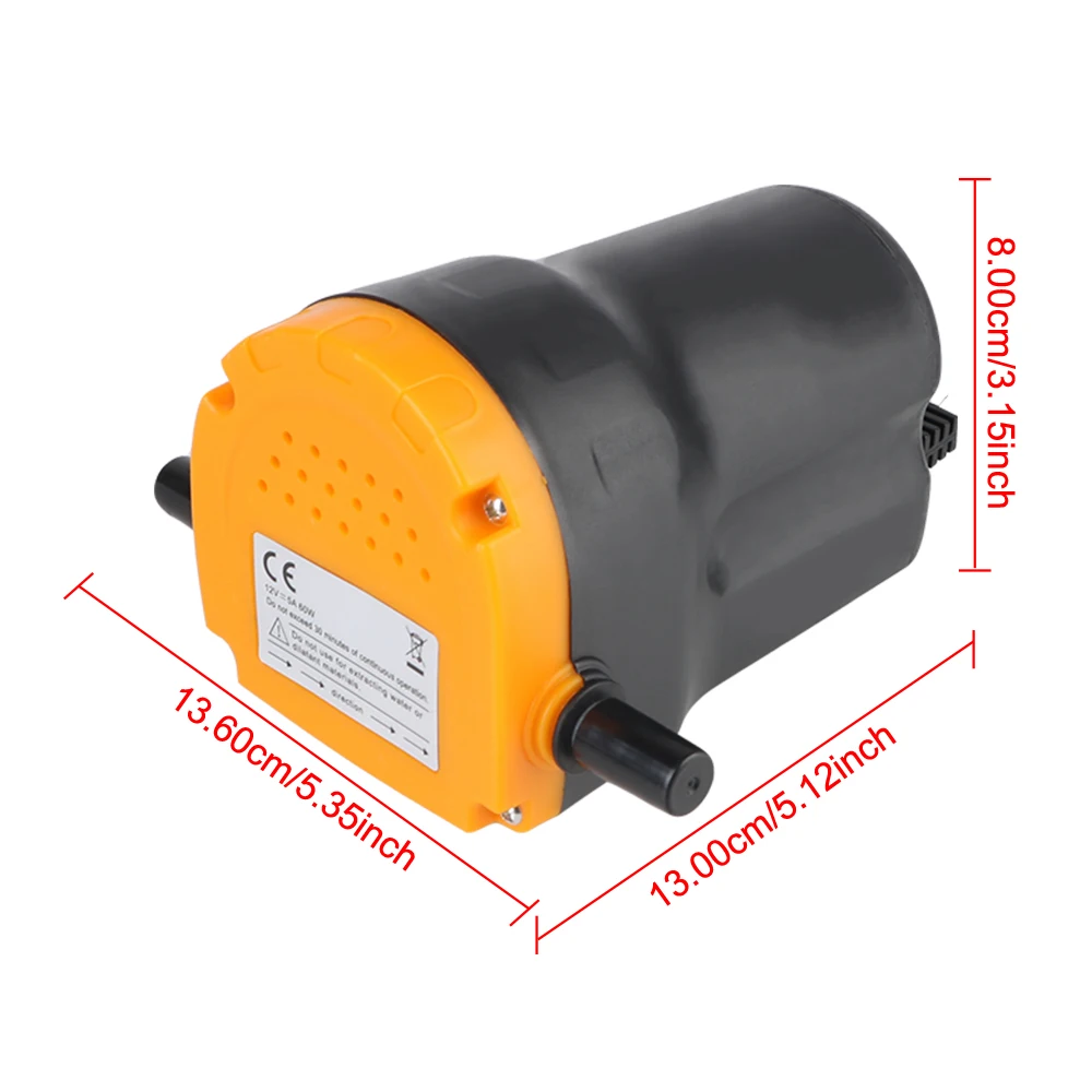 Vacuum Pumps Car Gas Oil Pump Car Engine Oil Pump Water And Oil Absorption 12V Sucking Pipe Electric Automatic Fuel Tank Tools