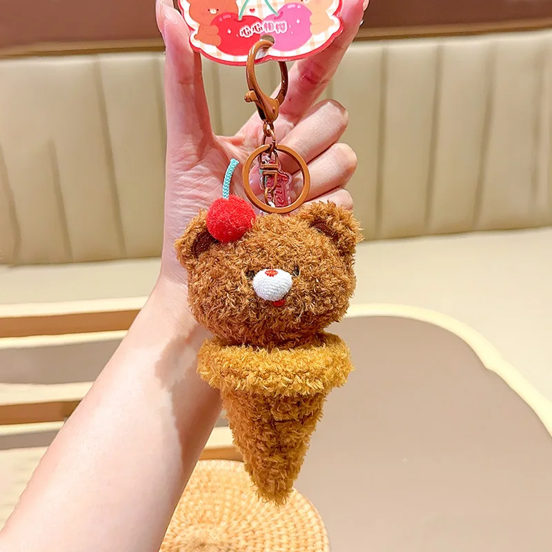 المعلقات سلسلة المفاتيح من سلسلة المفاتيح من القلب إلى القلب - هدايا زخرفية صغيرة إبداعية لطيفة #5