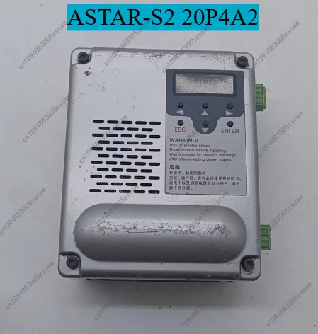 

Frequency converter ASTAR-S2 20P4A2 /0.4KW AC220V 5.3A tested OK