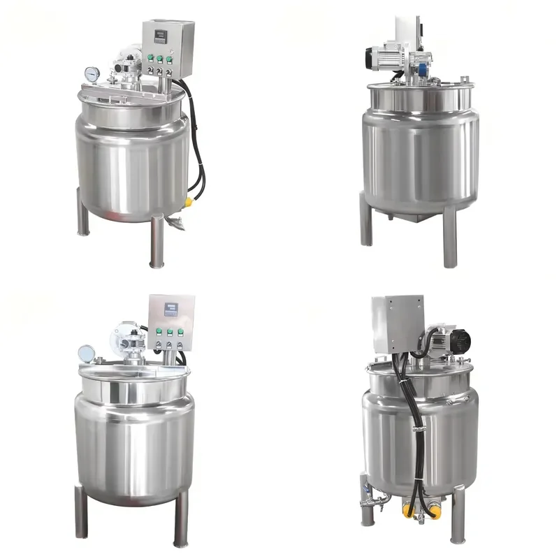 Automatic Honey Filter Mixer 50L-180L Processing Homogenizer Wall Breaker Heating Tank 110V 220V