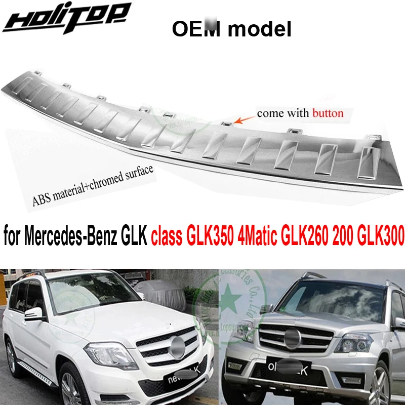 rear trunk door sill scuff plate rear bumper protector for Mercedes-Benz GLK class GLK350 4Matic GLK260 200 GLK300,best quality