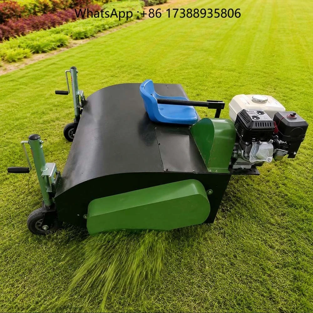 Heavy Duty Dethatcher Machine for Lawn Care  Lawn Dethatcher Aerator for Commercial Garden