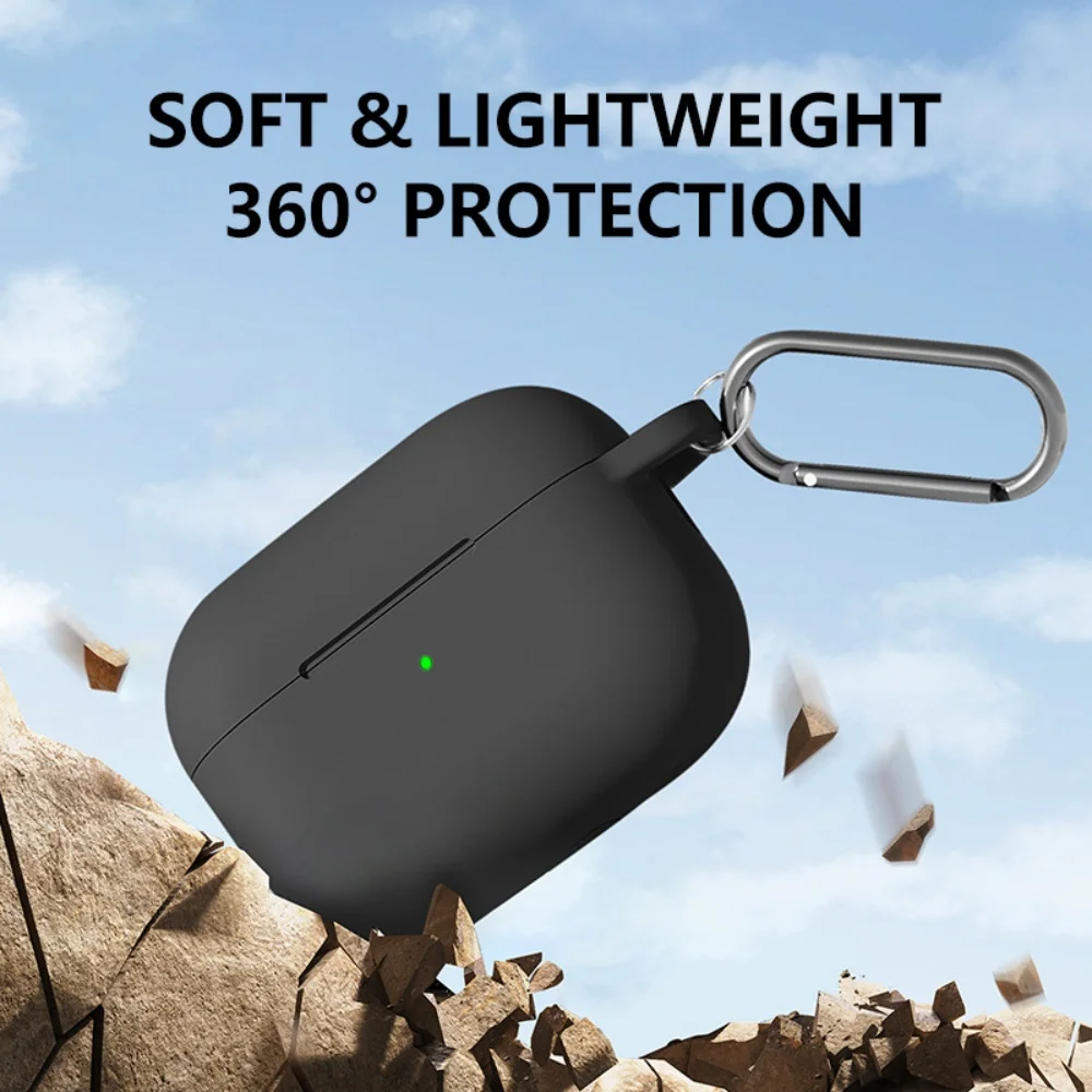 Neu für Airpods Pro 3 2025, Silikonhülle, Kopfhörer-Zubehör mit Reinigungsset und Lanyard, vollständige Schutzhülle für Airpods Pro 3 – Detail 6