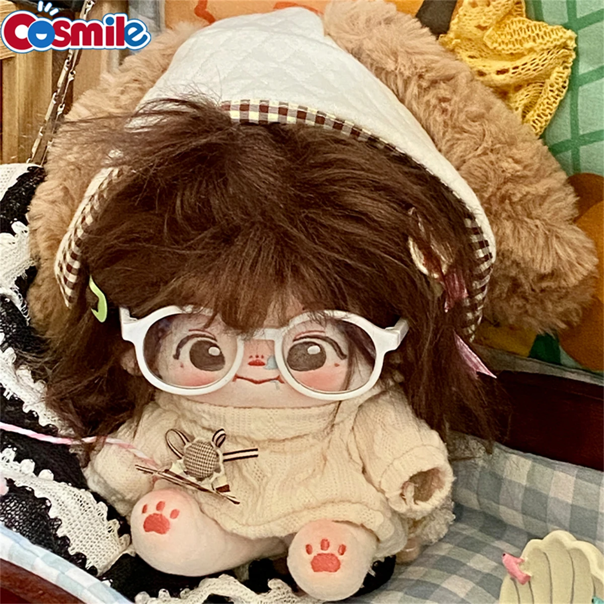 

20 см сырная пена, одежда для куклы, игрушечный костюм без атрибутов, плюшевая кукла, одежда и аксессуары, милый реквизит, подарки на день рождения для косплея