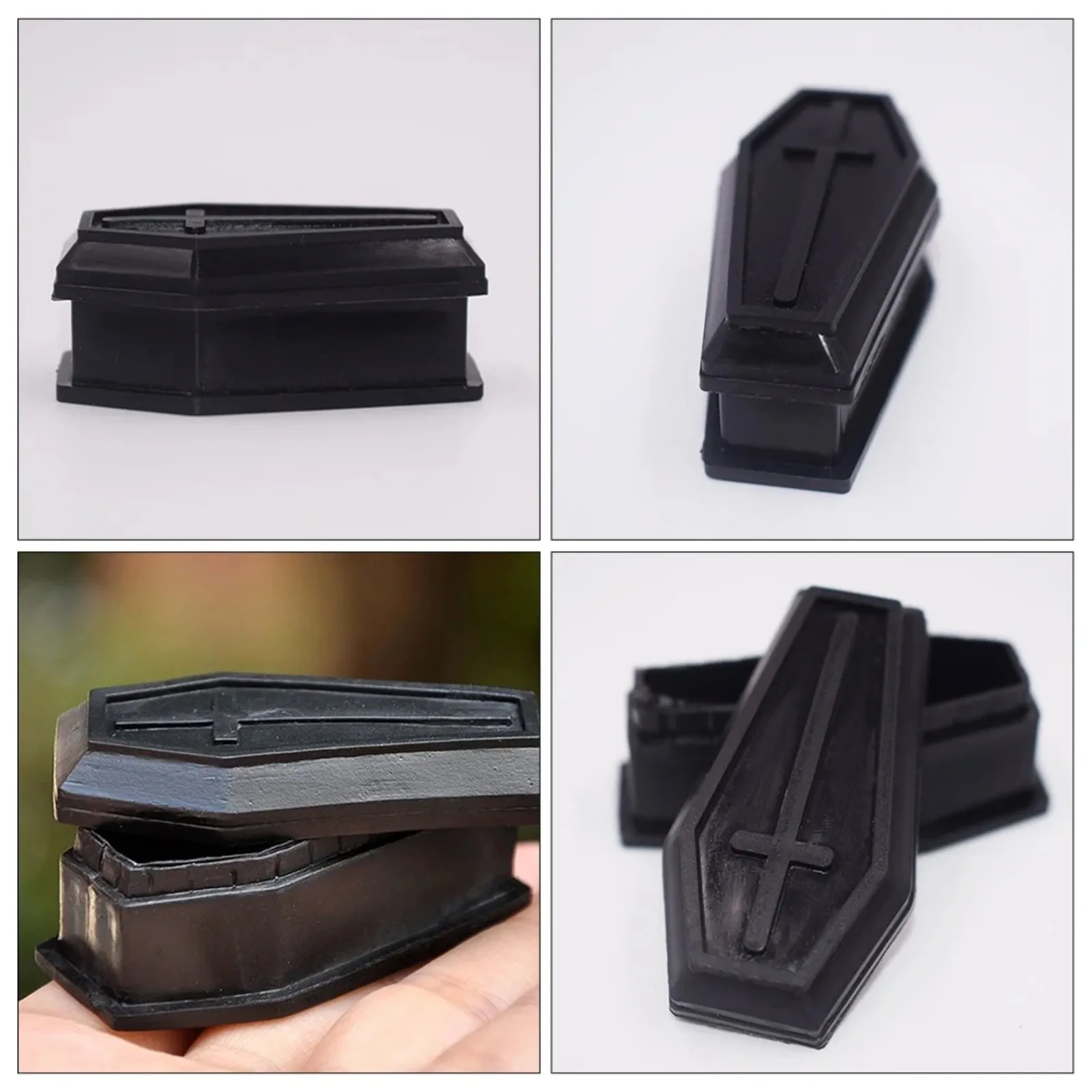 Miniature Coffin Box Model Gift Boxes, Halloween Props