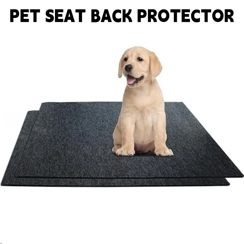 

Waterproof Car Trunk Mat For Dogs Pet Cargo Liner Anti-Slip Rear Boot Cover With Bumper Flap Protection For SUV Truck Accessory