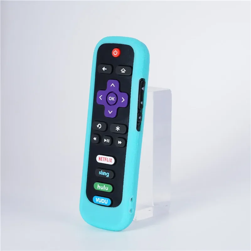 ل Roku TV Express Streaming Stick 4K Premiere Bar المتكلم LE SE التحكم عن بعد 1 قطعة سيليكون التحكم عن بعد الغطاء الواقي