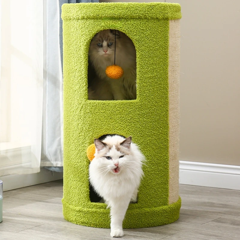 

Cats' nest, cat catching board, cat climbing frame, sisal bucket, four seasons general cat bed