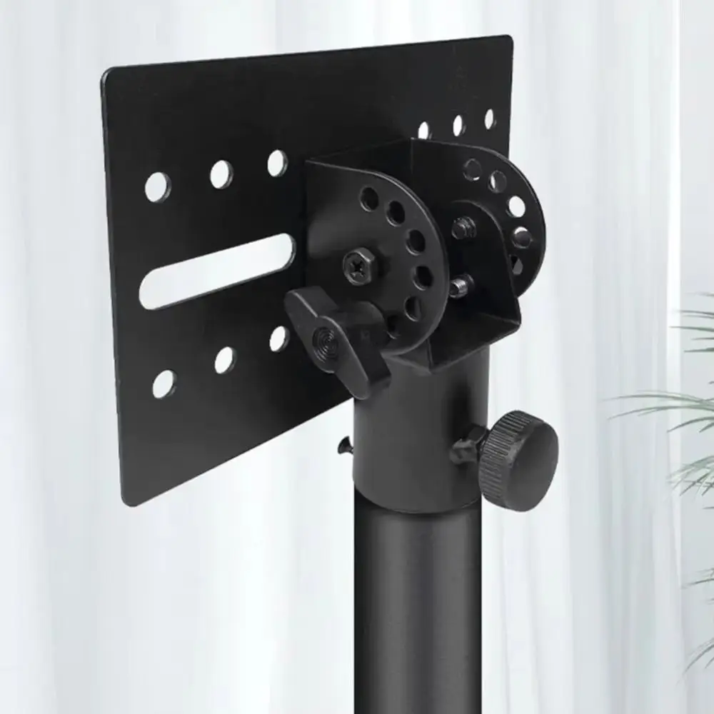 Pallet 35mm Rotatable Metal Mount Tripod Pole Sturdy Music Instruments DJ Speaker Stand Durable Audio Base Adapter Top Cap