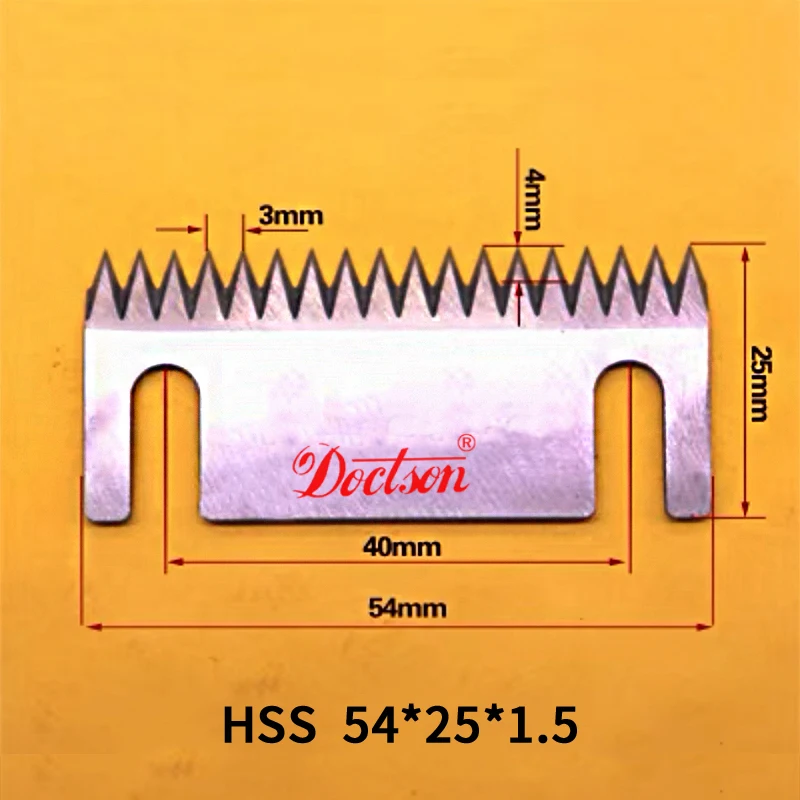 Packaging Machine Blade Serrated Packing Machine Blades Toothed Cutter Knife Serrated Blade