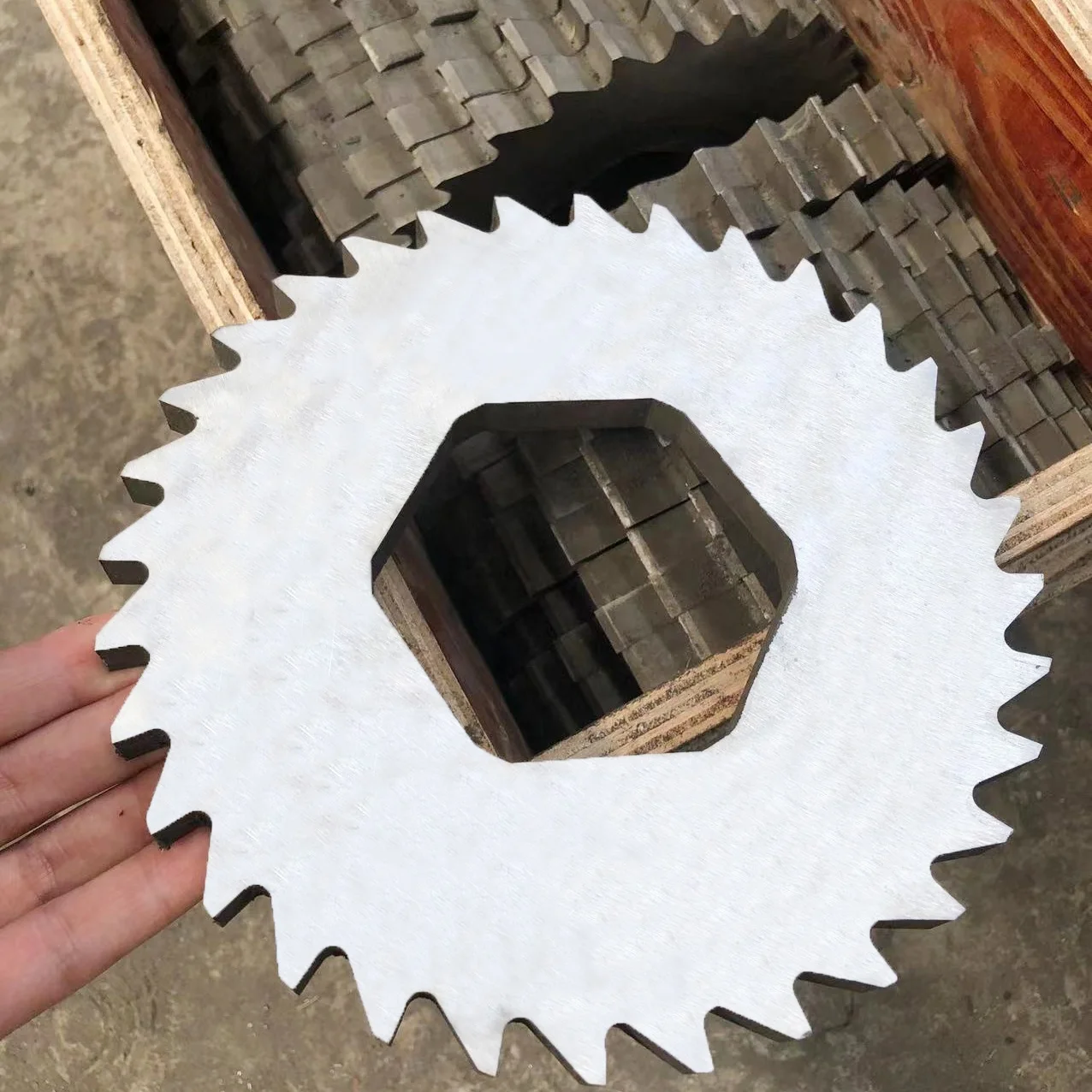 Factory Outlet High Quality OEM Dual Shaft Shredder Knife/Factory High Wear Resistance  Metal Shredder Blade