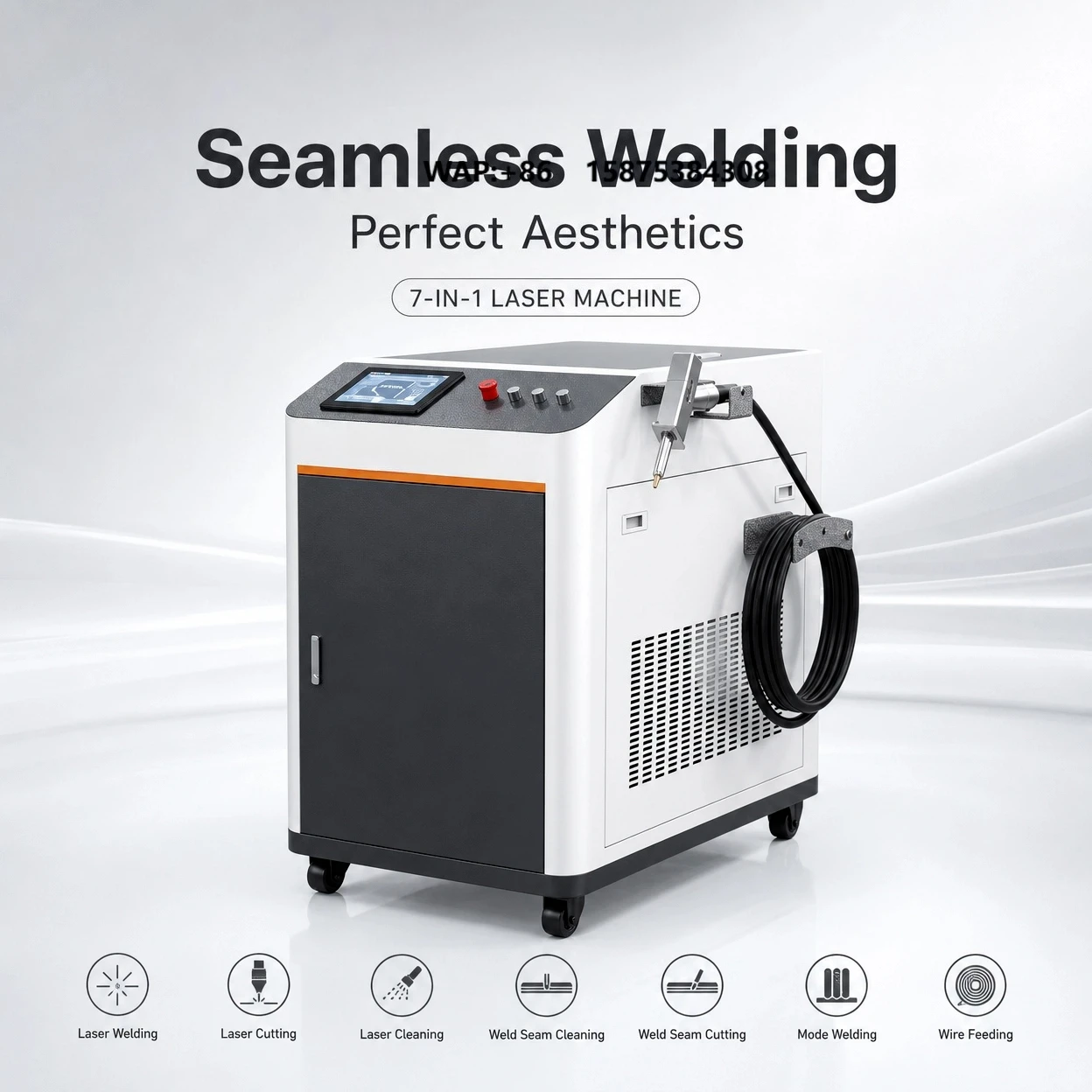 

New Condition High Quality 3000W Handheld Fibre Welder Machine High Precision Welding Equipment Device for Die Steel
