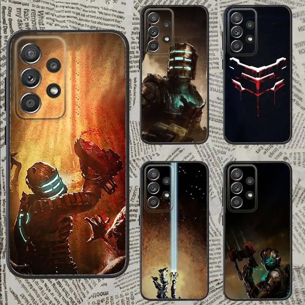 

D-Deads S-Spacse Game Phone Case For Samsung S25,S24,S21,S22,S23,S30,Ultra,S20,Plus,Fe,Lite,Note,10,9,5G Black Cover