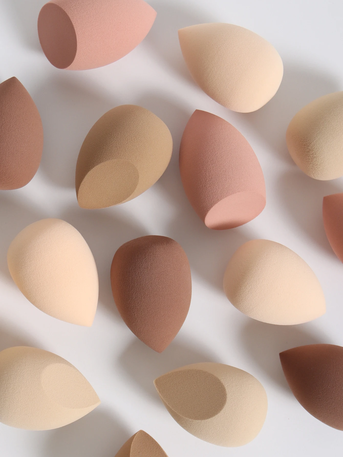 5/10Pcs Milk Coffee Makeup Sponge, Suitable for Applying Makeup and Setting Makeup, Suitable for All Skin Types