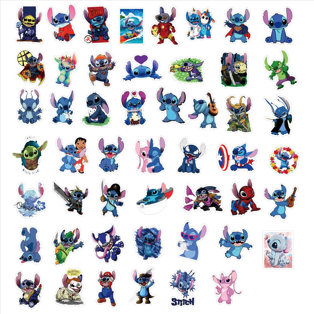 50 قطعة ستار تريل الطفل أنيمي غرزة ستيف الكتابة على الجدران ملصق الهاتف المحمول كوب ماء دفتر سيارة الغيتار الثلاجة مقاوم للماء #6