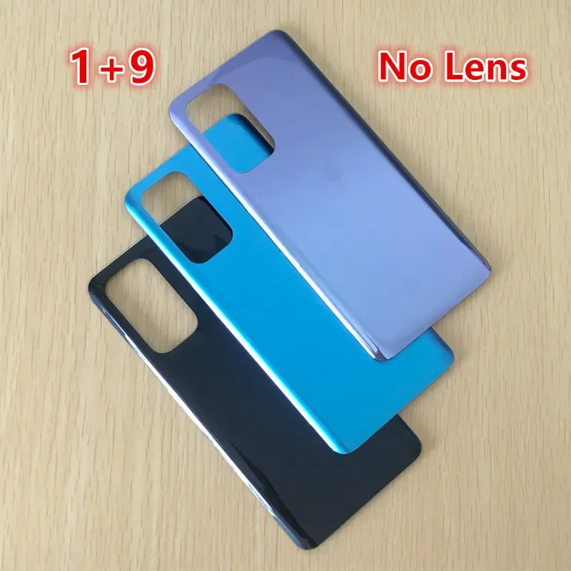 For Oneplus 9 Battery Back Cover Glass Door Matte Shiny 6.55