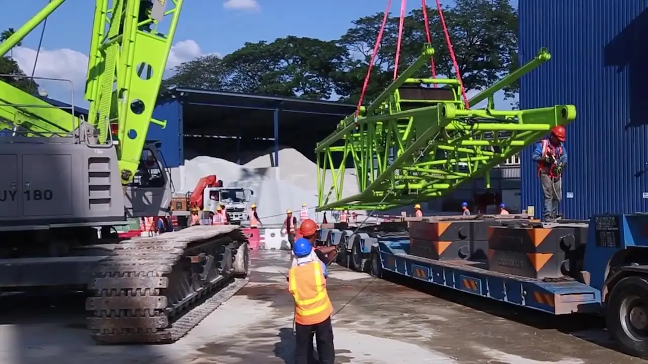 New Generation Of XGC500 500ton Crawler Crane Can Choose Wind Power Special Working Conditions