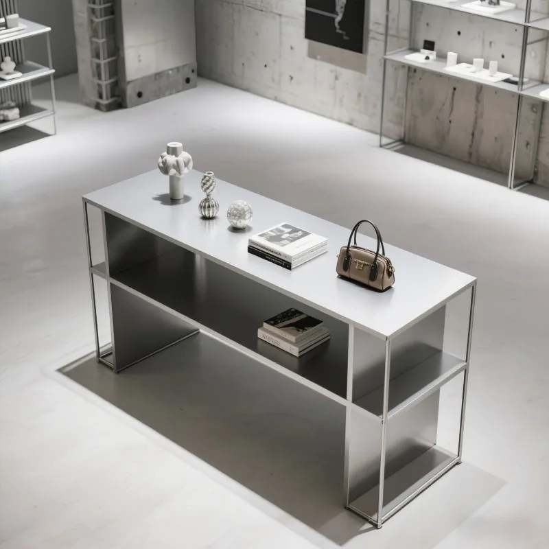 Clothing store Nakajima table Simple modern display table Display Women's clothing store water