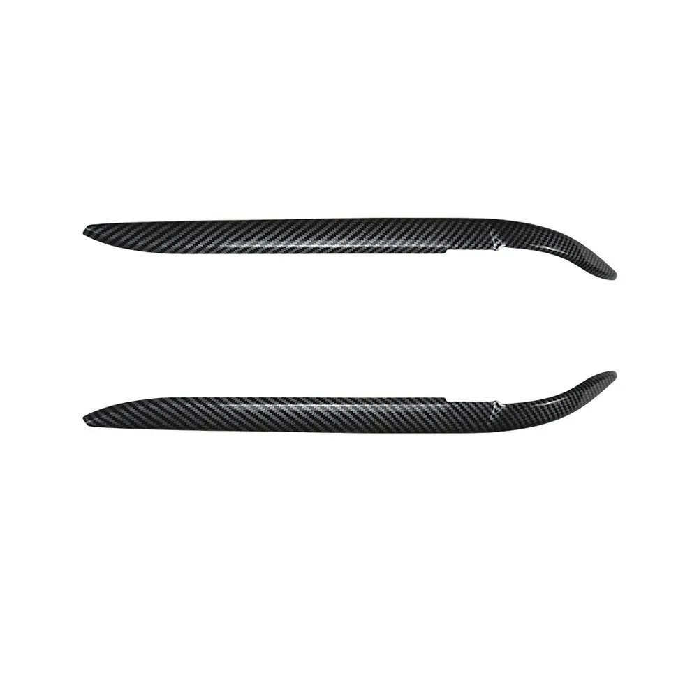 For Car Styling Modification for bmw E46 Headlight Eyelid Car Headlight Cover High Strength ABS Material Carbon Fiber Texture
