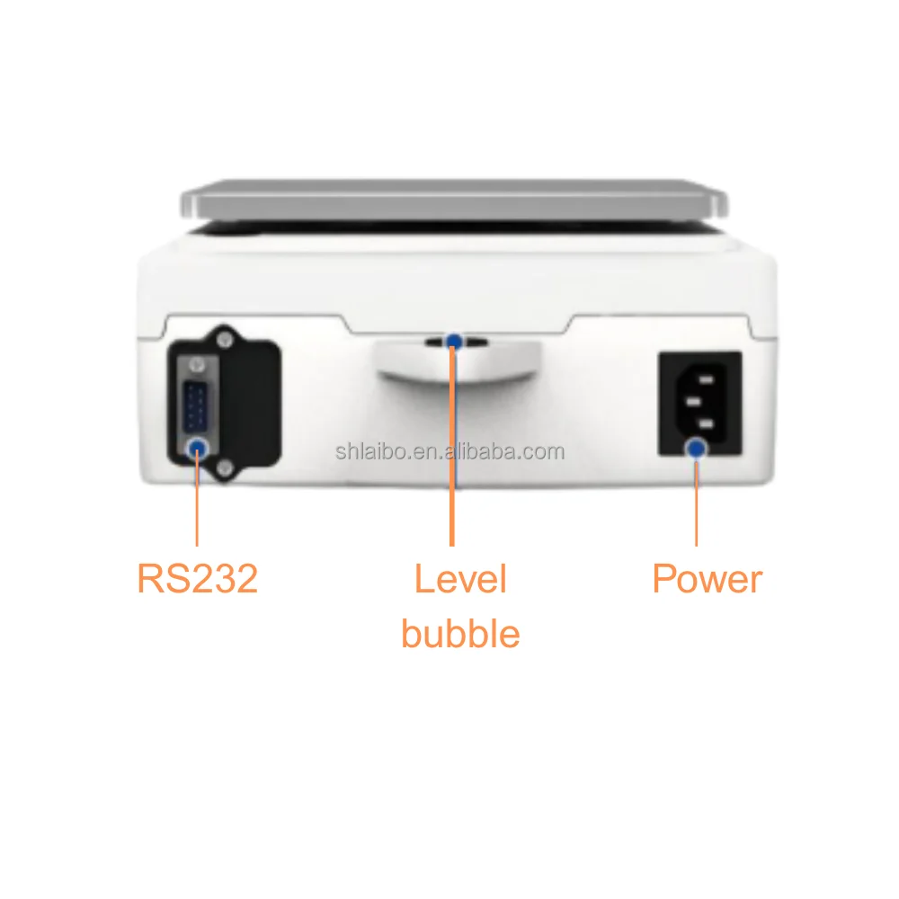 Precision Scale with High-Quality Load Cell Supports Wide Capacity Range and Accurate Gram Scale