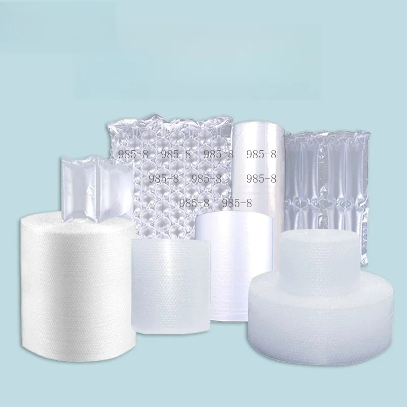 Uninflated Gourd Inflatable Bubble Bag, 30cm40cm300m Shockproof Buffer Air Cushion Film for Packaging