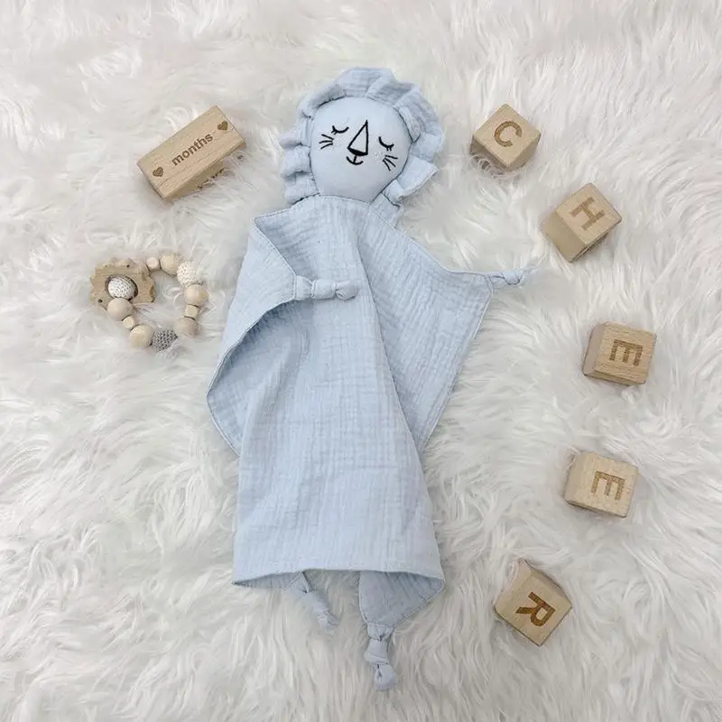 

F19F Infant Toy Blanket Soft & Gentle Baby Comforters Blanket Toy for Delicate Skin