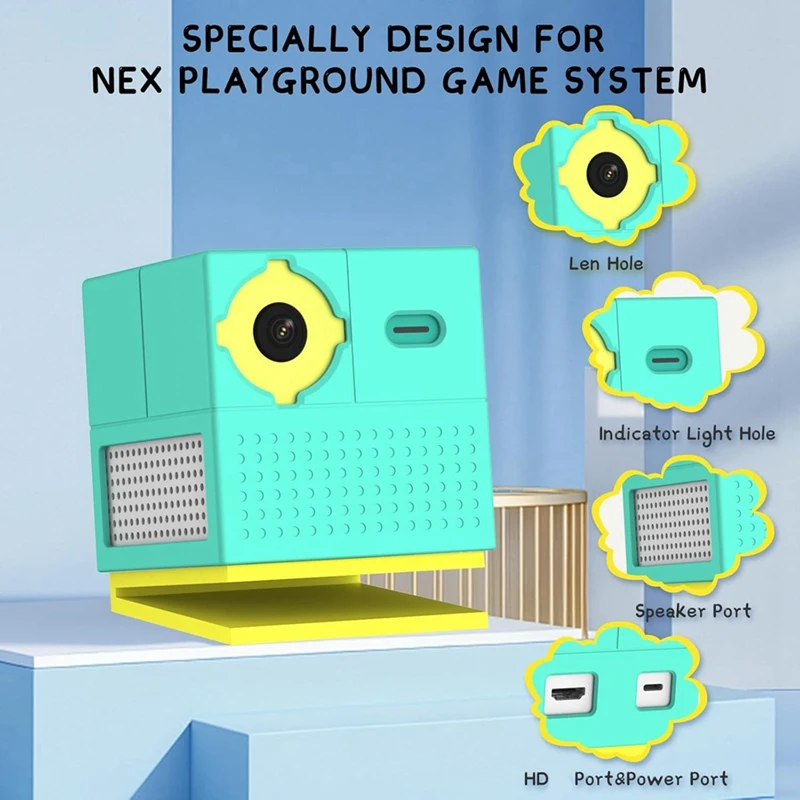 Silicone Protective Cover Case for Nex Playground Game System - Anti Slip, Shockproof Protective Case-ABLL