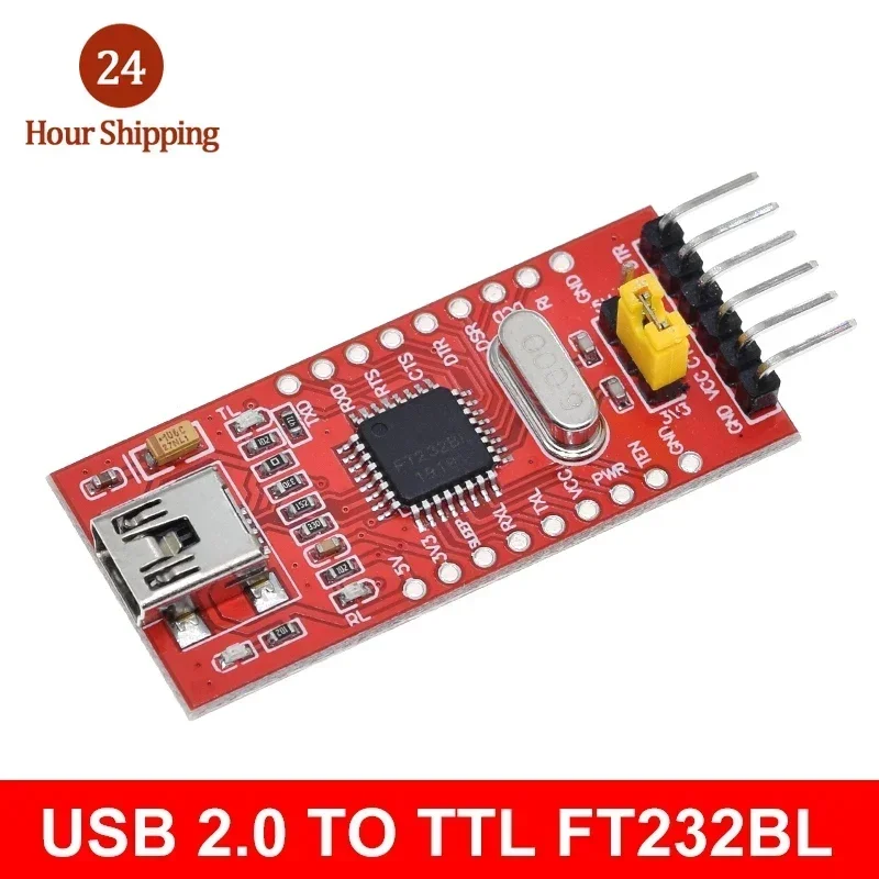 FT232BL FT232RL Basic Breakout Board FTDI FT232 USB TO TTL 5V 3.3V Debugger Download Cable To Serial Adapter Module For Arduino