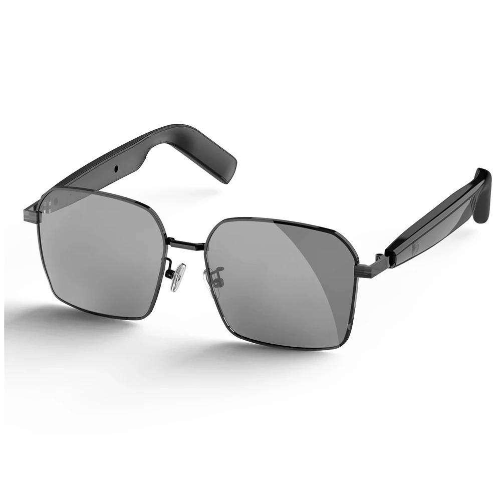 

2025 SG12 Pro Smart Glasses BT Call Waterproof Intelligent Noise Reduction Music Play Outdoor Sunglasses Smart Wearable Headset
