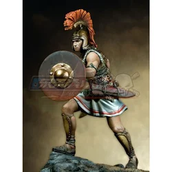 Kit de ensamblaje de figura de resina fundida a presión, 75mm, modelo de soldado romano, juguetes sin pintar