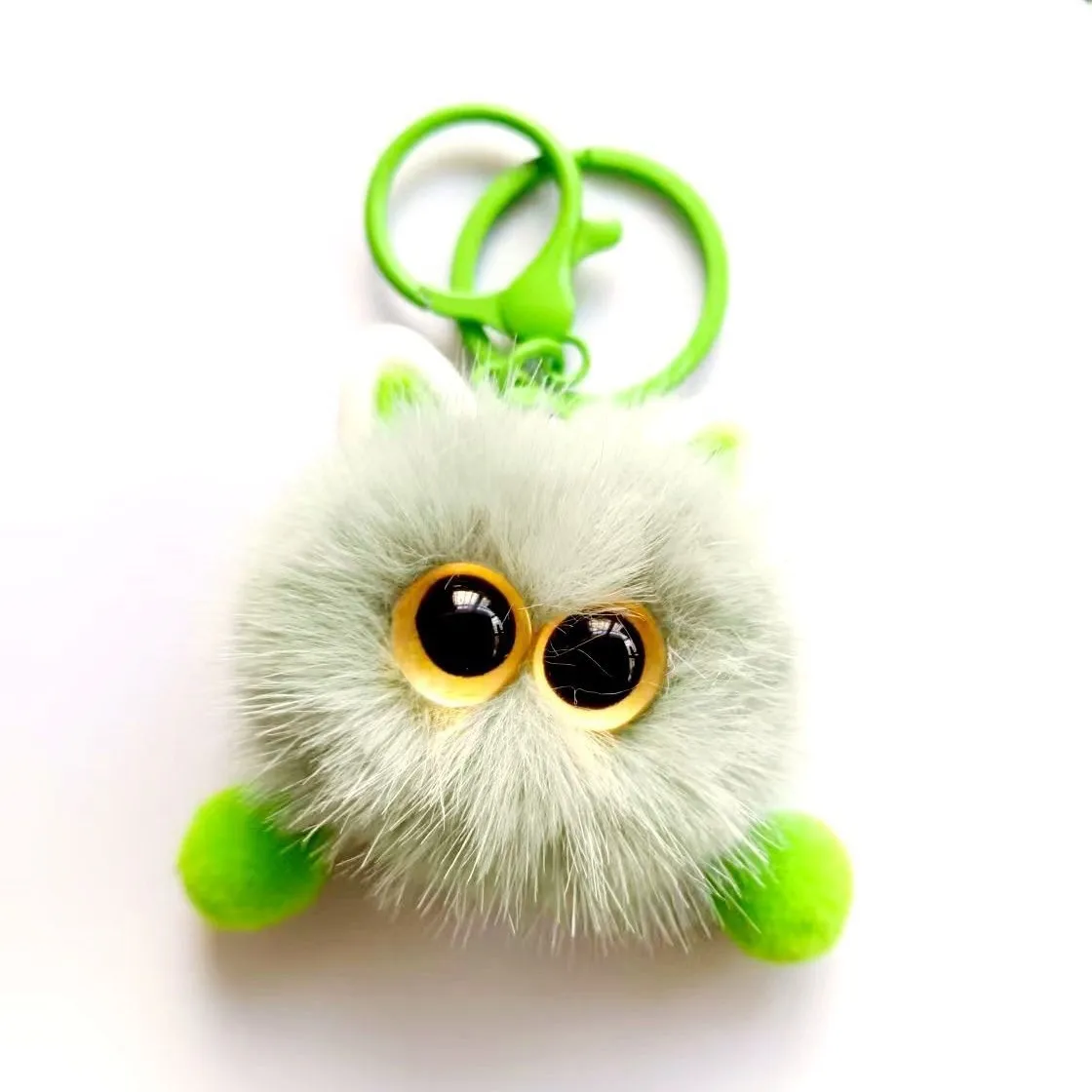 Plush Keychain for Women, Soft Car Key Chain