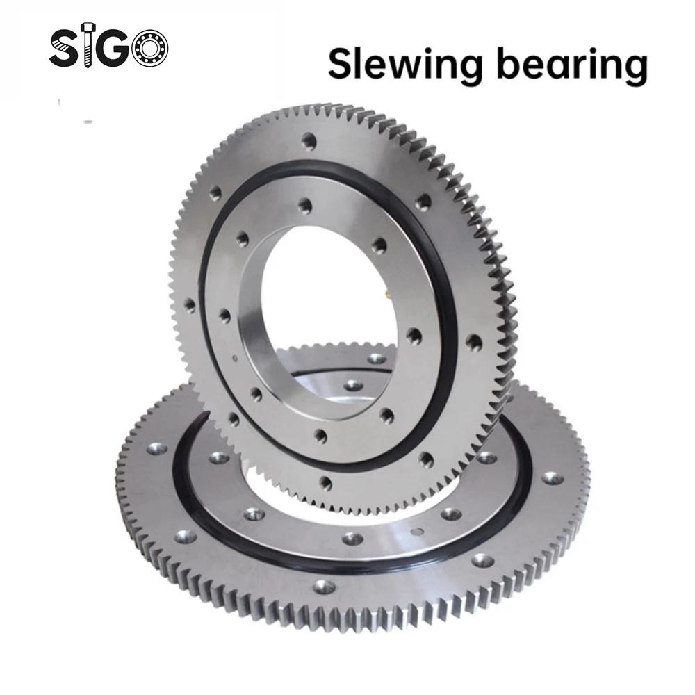 1PCS 011.10.120 80*174*27MM External Gear Type Rotary Support Turntable Bearing Bearing Modulus 2M Number of Gears 85