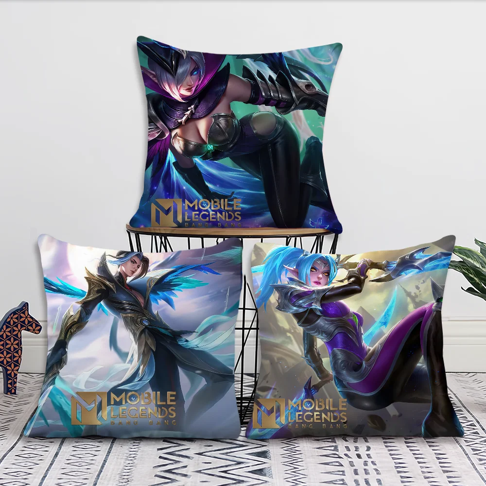 cushion Mobile cover Pillow Case Legends Bang Game Room Bedroom MLBB Bang Sofa Living Backrest Car Square Headboard