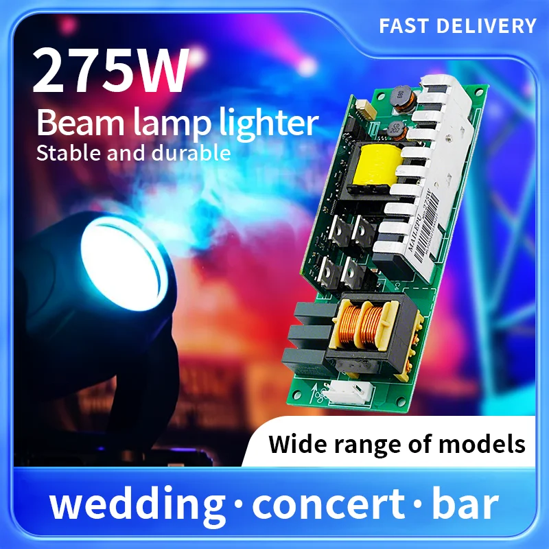 Projecteur de lumière MSD 275W, 1 pièce/lot, éclairage de scène avec tête mobile Sharpy