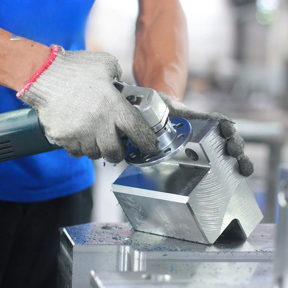 Electric handheld R angle 45 degrees C angle small arc trimming stainless steel chamfering device