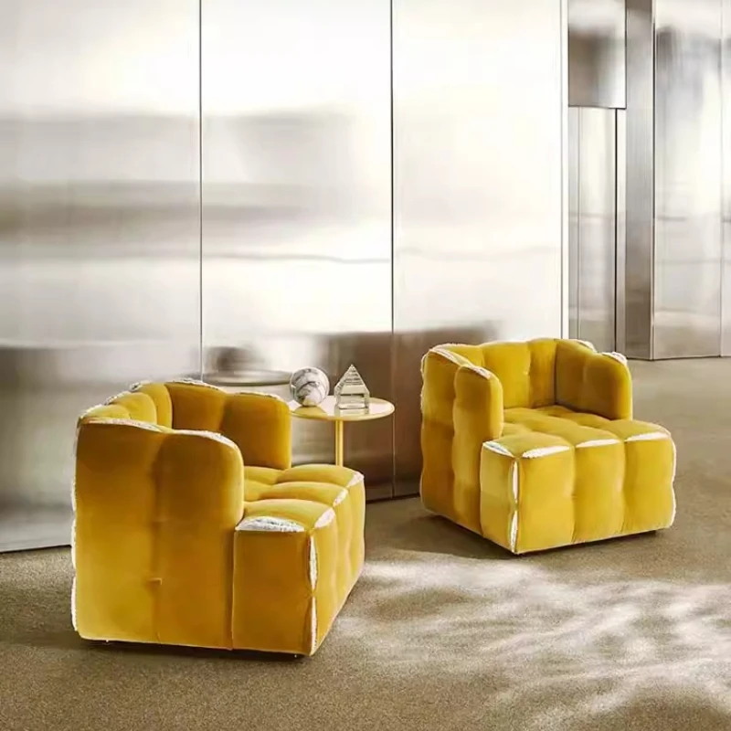 

Sofa living room 2025 new designer free combination module fabric sofa