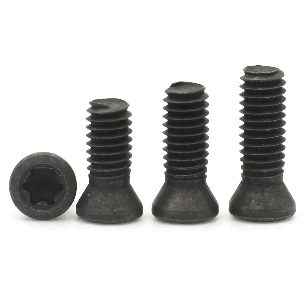 10/50PCS M2 M2.2 M2.5 M3 M3.5 M4 M5 M6 CNC Insert Torx Screw for Replaces Carbide Inserts CNC Lathe Tools holder