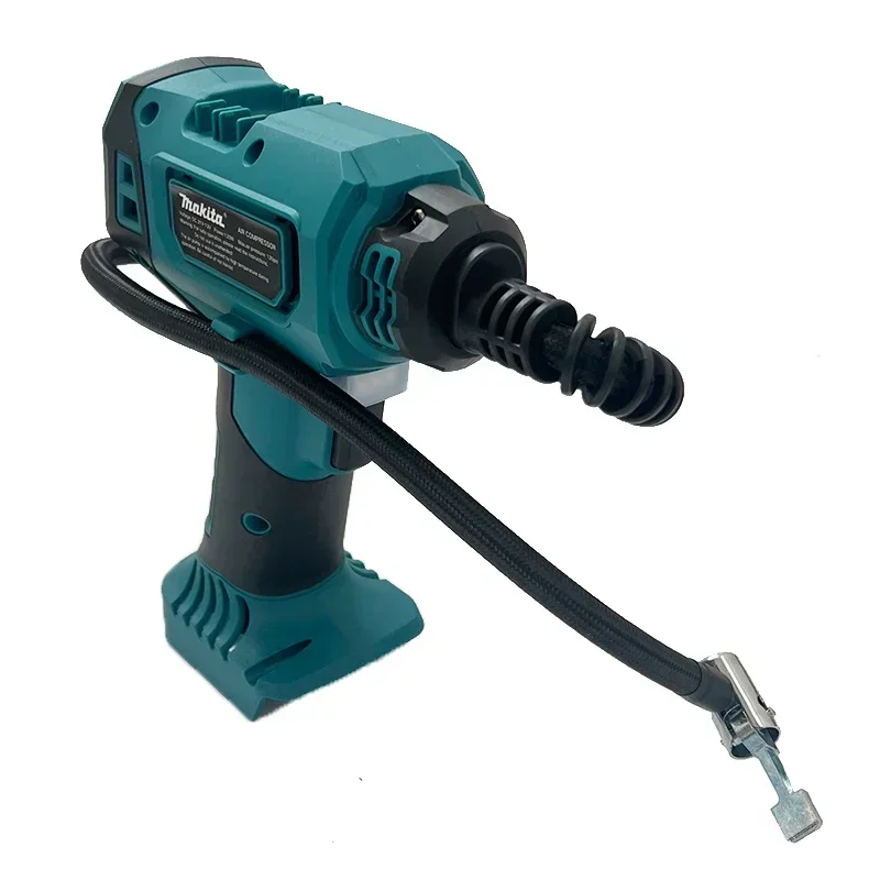 Makita Cordless Portable Electric Air Pump 12V Rechargeable Handheld Air Compressor For Cars For Makita 18V Battery view 2