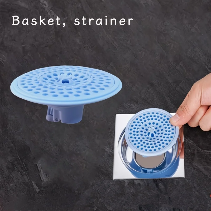 Odor-Blocking Bathroom Drain Core with Auto-Open/Close Feature and Built-In Filter- Perfect for Showers, Kitchens& Balconies