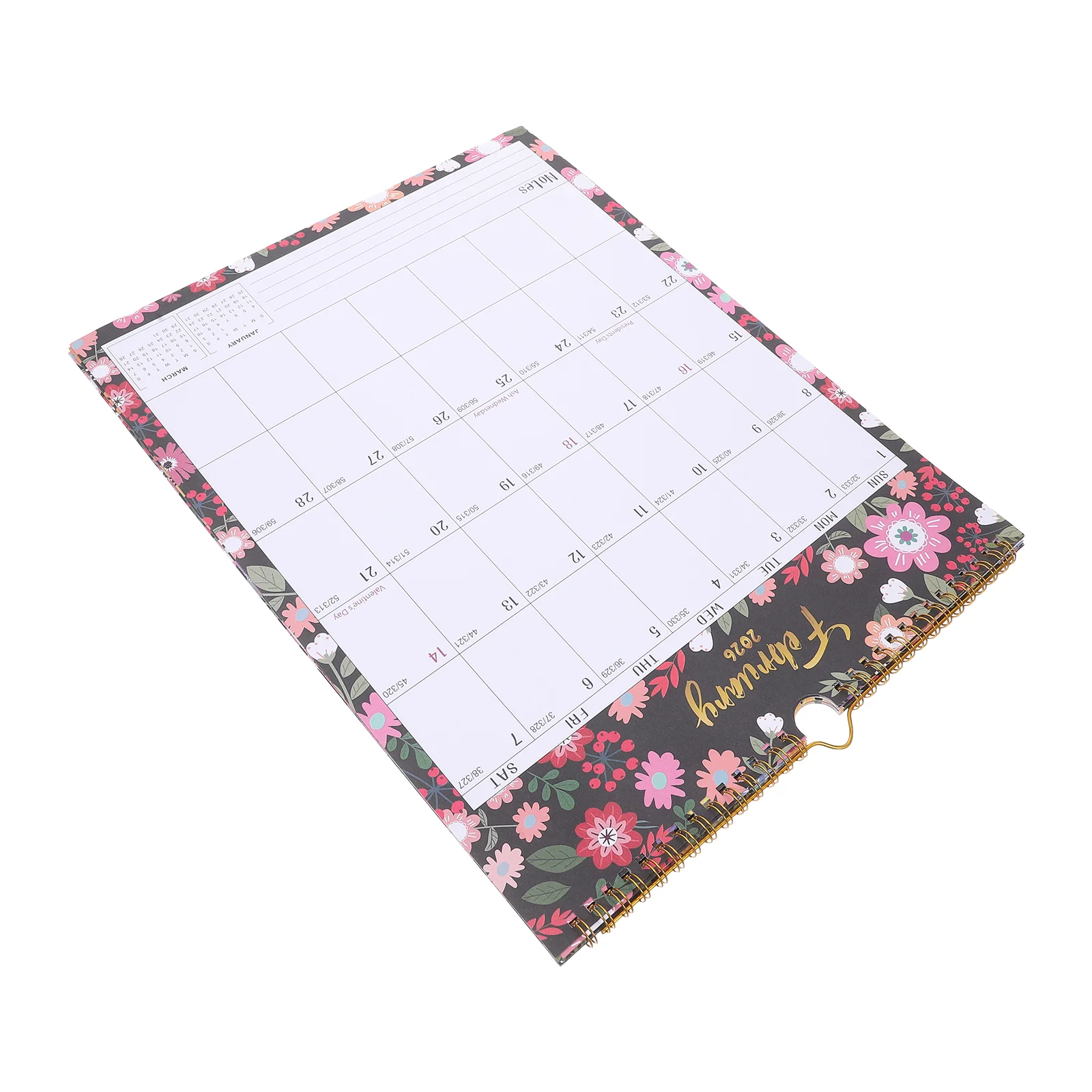 

2025 Wall Calendar Daily Hanging Tear off Makeup Advent Work Schedule Calendars Planner for Cute Kids