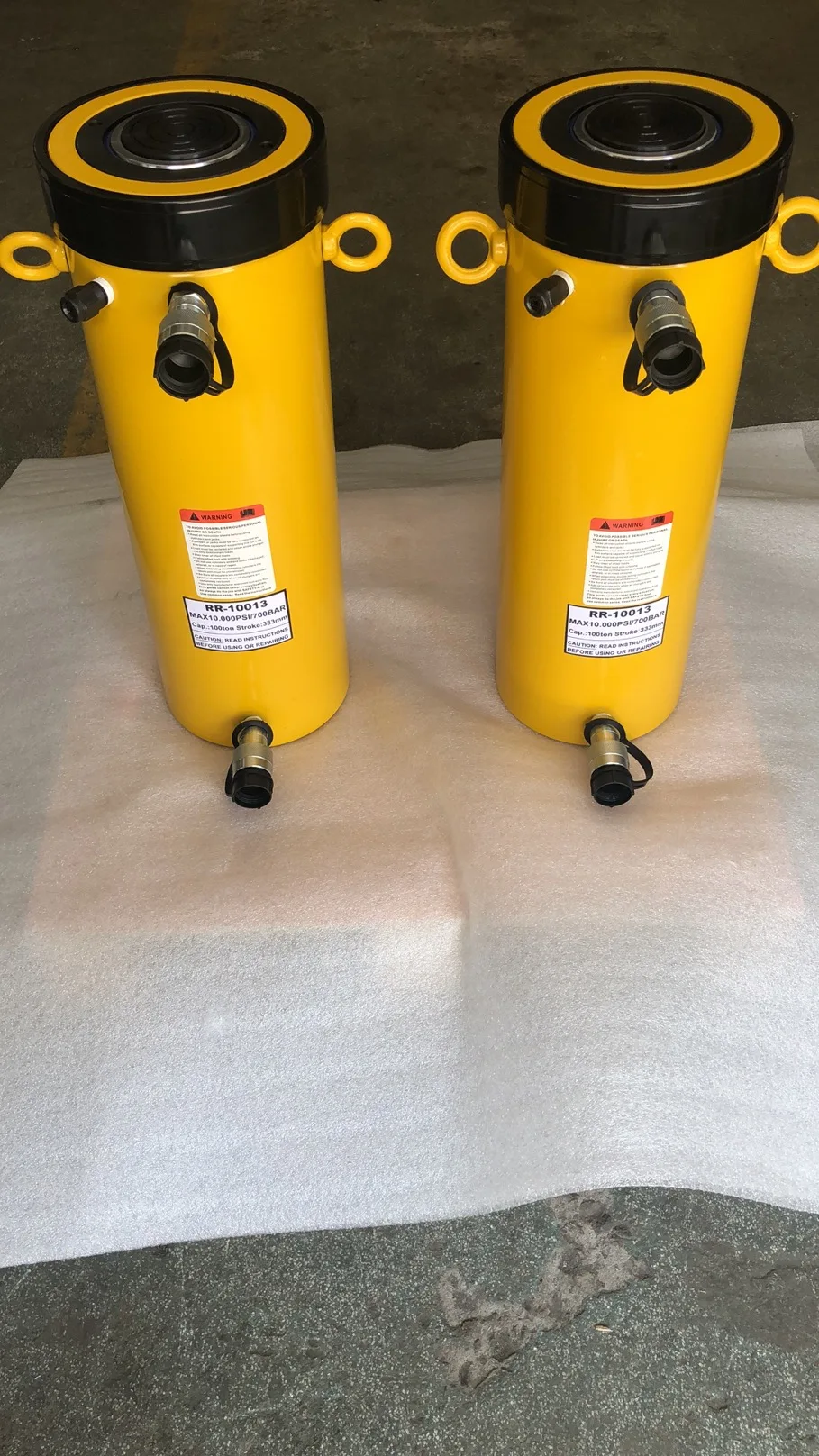 

KASHON Brand RR Series Double Acting 50 Ton Long Stroke Hydraulic Cylinder Enerpac Equivalent With Cheap Price