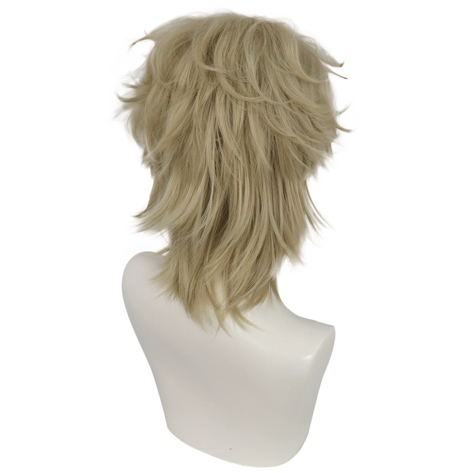 14Inch Synthetic Hair Short Curly Wavy Flaxen Yeo TaeJu Cosplay Wig  Anime Halloween Carnival Comic Exhibition Cosplay Hair