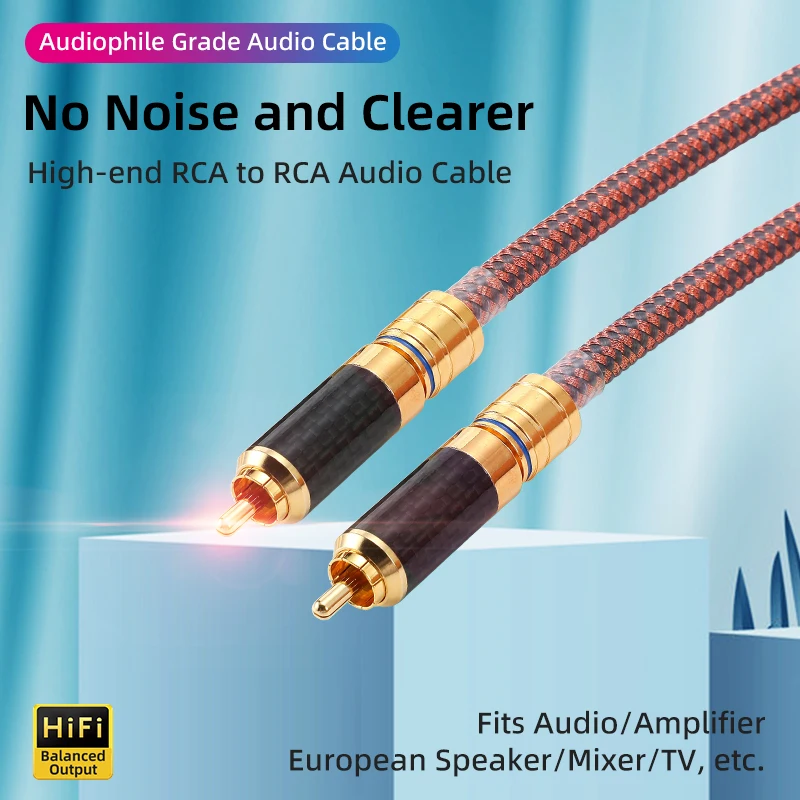 

Audio Cable RCA to RCA XLR 6.35mm jack Plug Computer to Power Amplifier Speaker Subwoofer Video Line Output Input Conversion