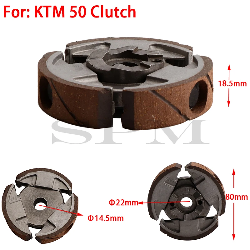 50CC Clutch Pad Basket Flywheel For KTM 50 Junior Senior JR SR SX PRO LC 2002-2010 Motorcycle Accessories