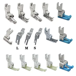 Industrial Sewing Machine Presser Foot Compensating Feet Left/Right High Low Edge Guide Flat Sewing Spare Part Collection