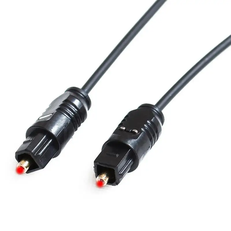 1.5m Digital Optical Audio Toslink Cable Fiber Optic Cable Fiber Optic Audio Cable Metal Audio Speaker Cable