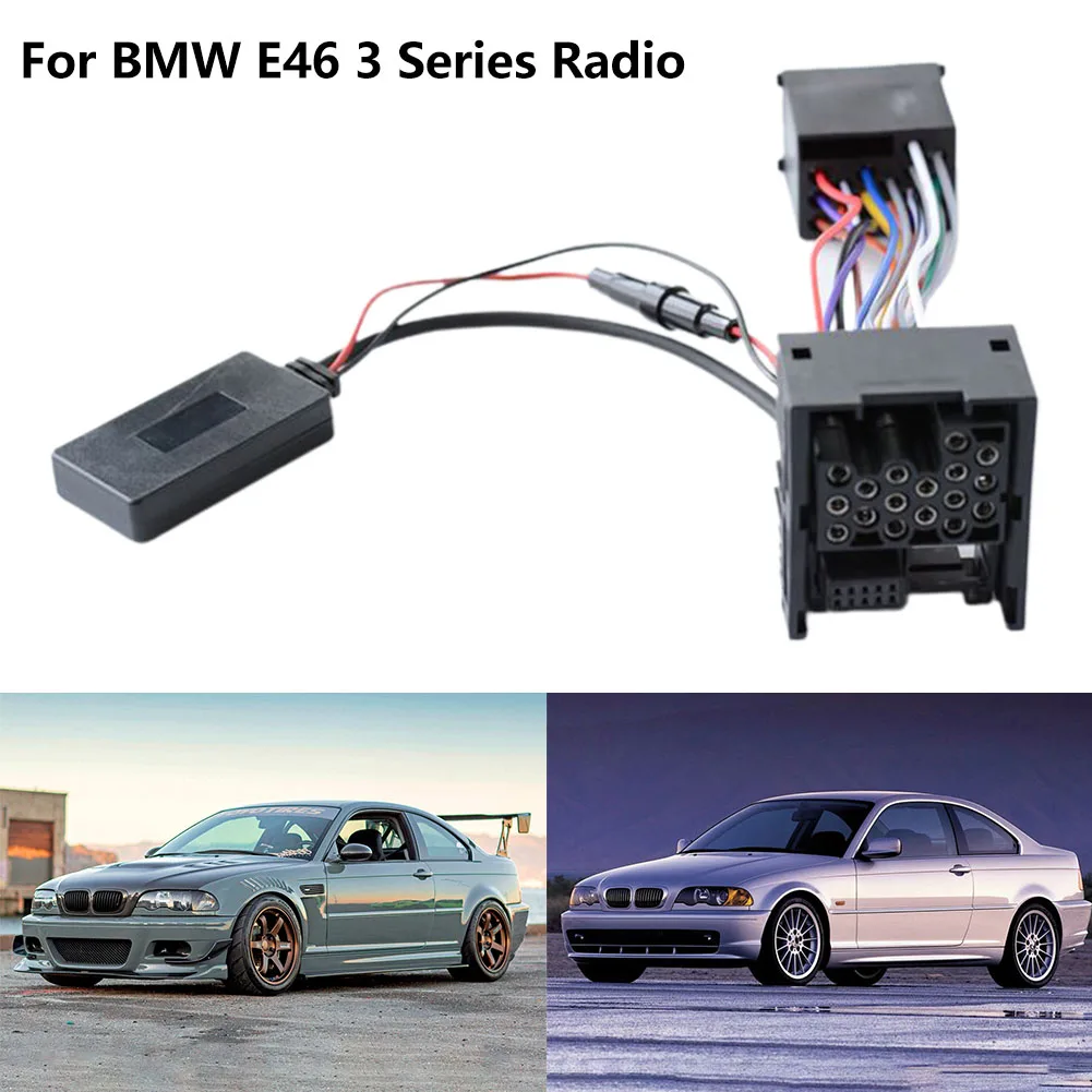 

Для BMW E46 3 серии радио 10-контактный кабель-адаптер AUX IN для подключения внешних аудиоустройств с заводскими системами
