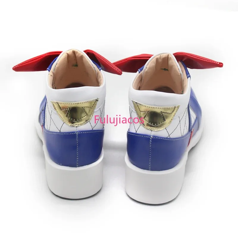 

CyFulujiacos Game Pretty Derby Almond Eye Cosplay Shoes Boots Aamondo Ai For Hallowmas Party Adult Women Men