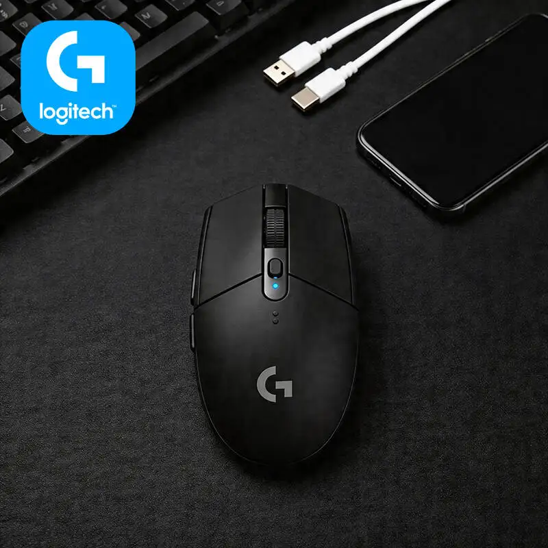 

Беспроводная игровая мышь Logitech G305, 12000 DPI HERO, 6 кнопок, 250 часов автономной работы, 99 г, технология LIGHTSPEED, для ПК и Mac