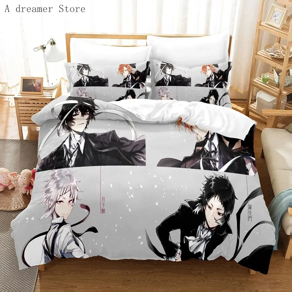 Bungo Stray Dogs Nakahara Chuuya Bedding Set Single Twin Double Queen King Cal King Size Bed Linen Set